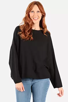 早割チケット - Poncho Stitched Black White & トップス