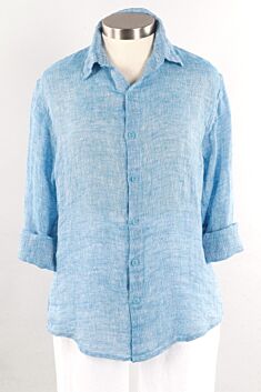 Men's Shirt - Ocean Gauze