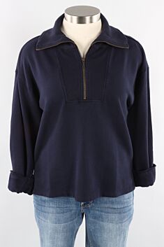 1/2 Zip Sweatshirt - Rare Navy