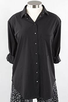 Double Pocket Shirt - Black