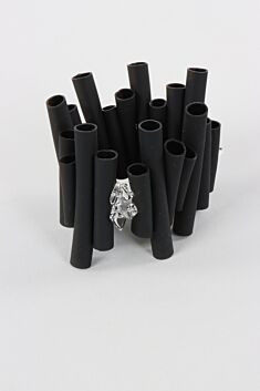 Katalyst Bracelet - Black & Crystal