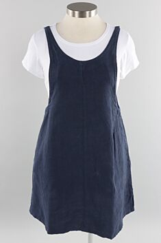 Dress Overalls - Nightsky Linen
