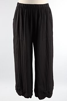 Ruched Pant - Black
