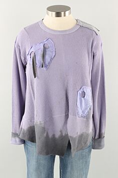Marbled Heart Thermal - Lilac #3