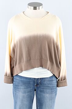 Ombre Top - Butter and Fawn