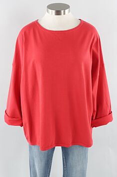 Oversize Sweatshirt - Scarlet