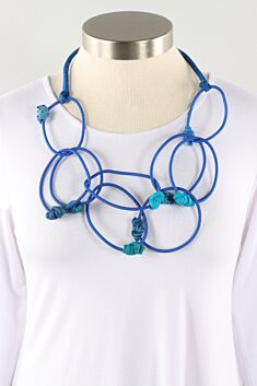 Ringo Necklace - Blue & Turquoise