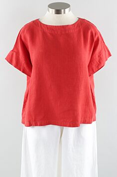 Orla Shirt - Rooibos Heavy Linen