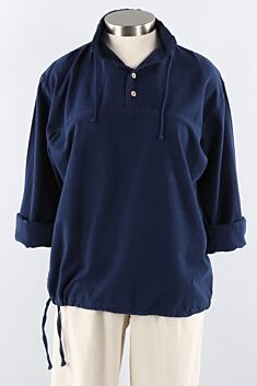 Long Sleeve Pullover Plus - Navy