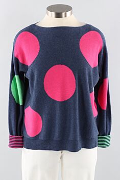 Spot Sweater - Denim