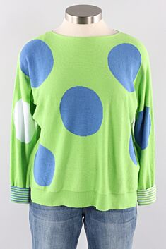 Spot Sweater - Lime