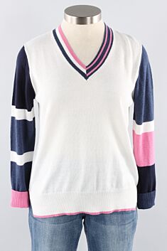 Cricket Sweater - White