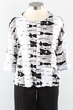 Easy Pullover - Black Print
