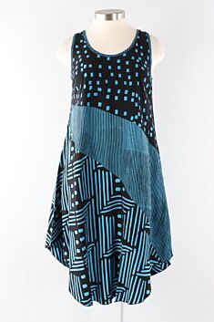 Reni Dress Plus - Blue