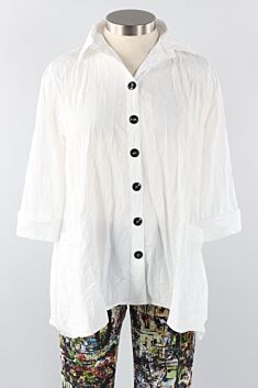 Vickie Shirt Plus - White Crush