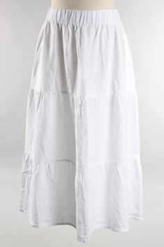 Gaia Skirt Plus - White