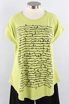 Ivy Tee - Chartreuse
