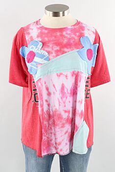 Blossom Tee - Pink & Red #10