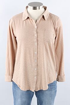 Long Sleeve Shirt Plus - Raw Oats