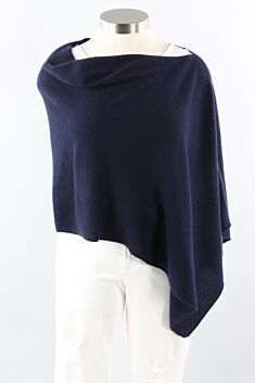 Cashmere Topper - Navy