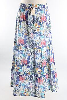 Maxi Skirt - Blue Jean Floral