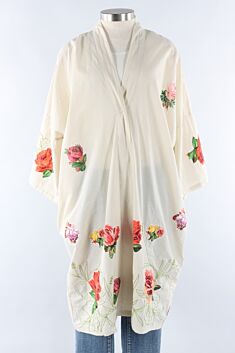 Floral Duster - Cream