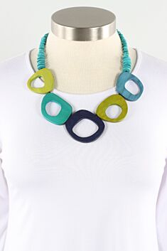 Roslyn Necklace - Shades of Blue
