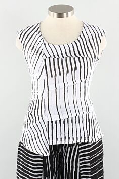 Tuck Shirt - Black & White