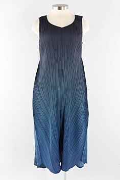 Long Estrella Dress - Inky Black