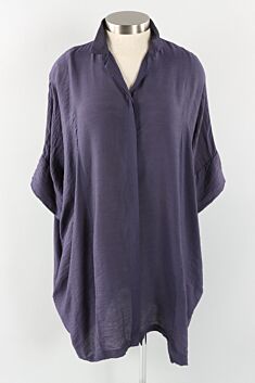Kimono Shirt Dress - Shadow Parachute