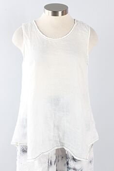 Linen Tank - Natural