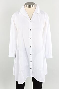 Long Shirt - White