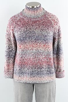 Flex Funnel Neck Sweater - Multi Color