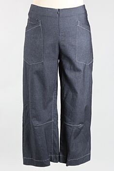Rimini Pant - Chambray Contrast