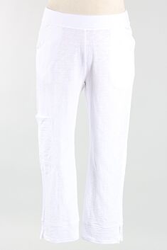 Edgewater Flood Pant - White