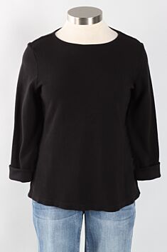 Boatneck Top - Black