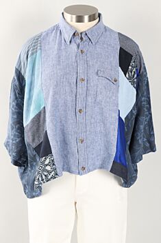 Alice Crop Top - Indigo #3