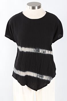 Grace Wave Top - Black