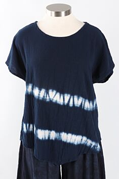 Grace Wave Top - Sapphire