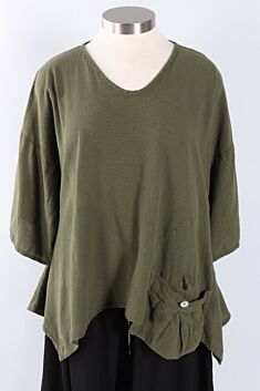 Pocket Top - Fern