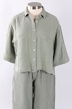Gale Shirt - Sea Grass