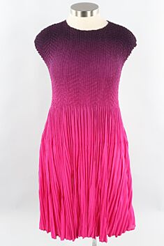 Cap Sleeve Dress - Pink Ombre