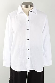 Long Sleeve Shirt - White