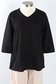 Easy V-Neck - Black