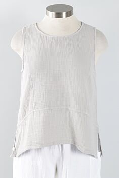 Seamed Tank - Dune