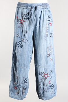 Safiya Pant - Blue 