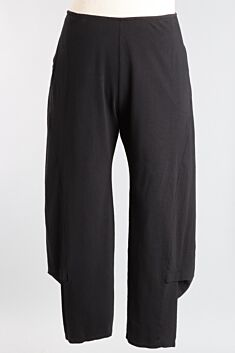 Barrel Crop Pant - Black