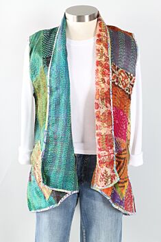 Patchwork Vest - Multi Color #6