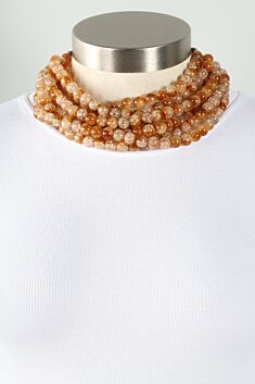 Bib Necklace - Stone