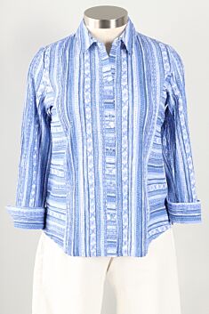 Side Panel Shape Shirt - Indigo
